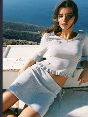 With Jean Skirt